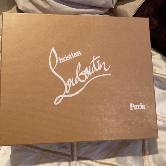 Christian Louboutin Suede Bootie size 36.5 - Picture 2 of 13